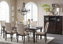 Begonia Dining Table in Gray 1718GY-90