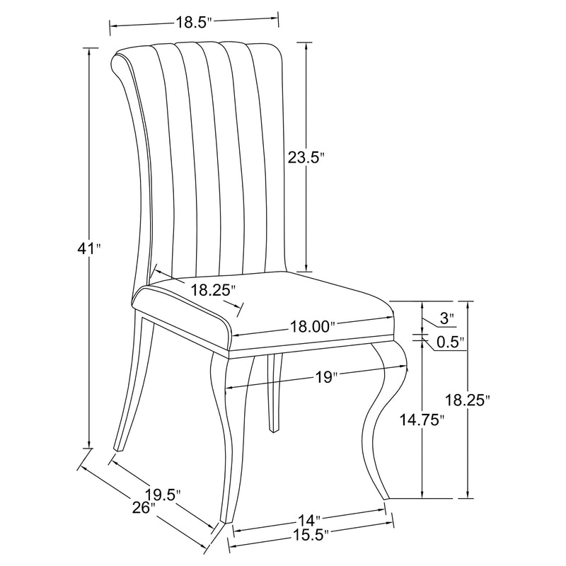 Quinn 5 Pc Dining Set