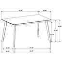 Robbie 5 Pc Counter Height Dining Set