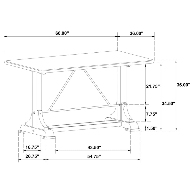 Aldrich Counter Height Dining Table