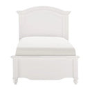 Meghan Twin Panel Bed in White 2058WHT-1*