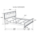 Barzini Panel Bed