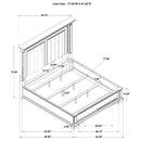 McKinney Panel Bed with LED Lighting