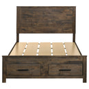 Woodmont Panel Platform Storage Bed