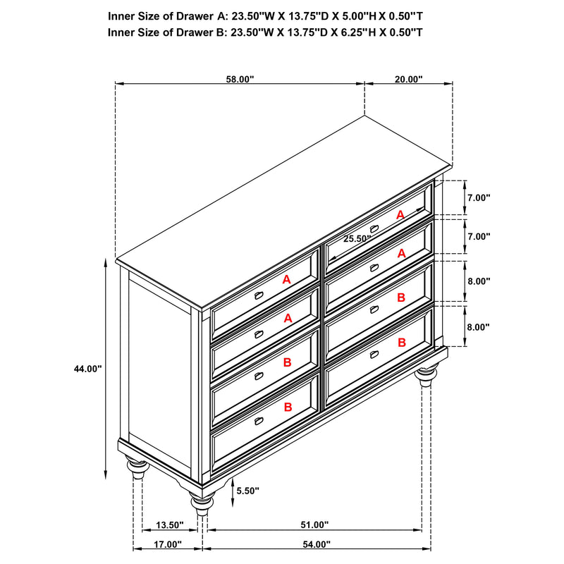 Andover Dresser