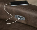 ModZ Power Reclining Sectional with Audio Console