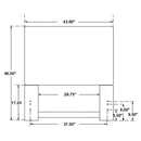 Izzy Twin Headboard