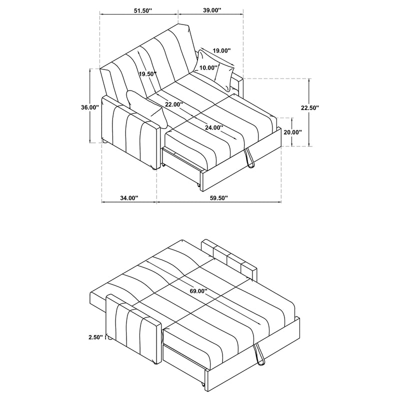 Portland Sofa Bed