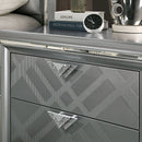 Emmeline 4 & 5 Piece Queen Bedroom Set Gray & White
