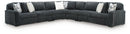Midnight-Madness Sectional - Gunmetal