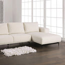 Baerum Sectional, Left & Right Chaise Beige & Gray