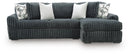 Midnight-Madness Sectional Sofa with Chaise