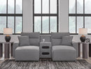 Modmax II Power Reclining Sectional with Chaise and Audio Console