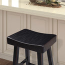 Biasca 29" Stool (2/CTN) White, Brown, & Black