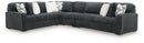 Midnight-Madness Sectional - Gunmetal