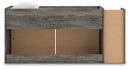 Frandern Loft Bed with Bookcase and Drawer Storage