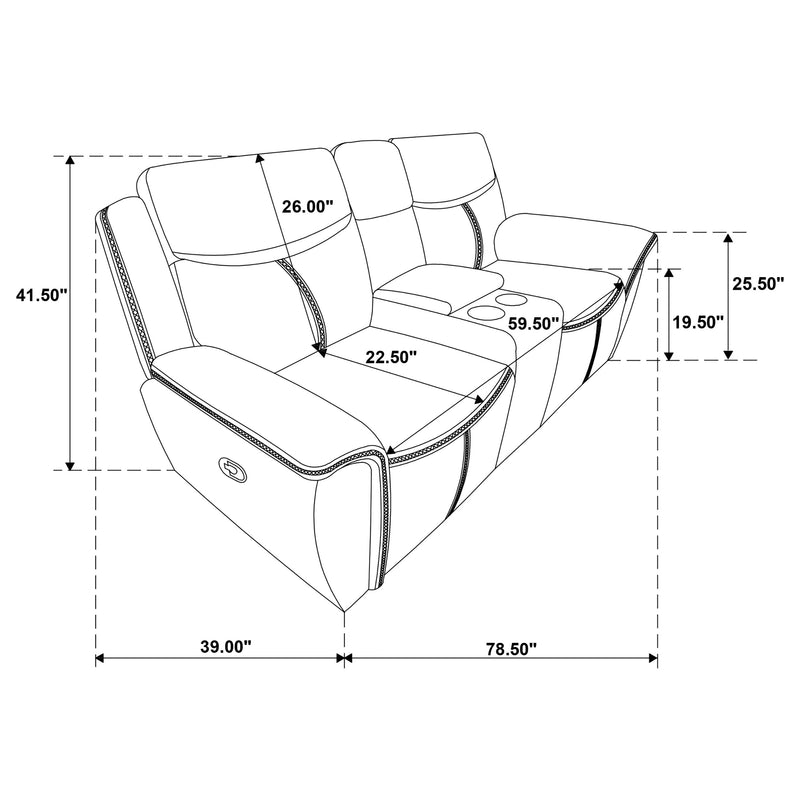 Sloane Reclining 2 Pc Set