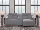 Modmax II Power Reclining Sectional with Chaise and Console