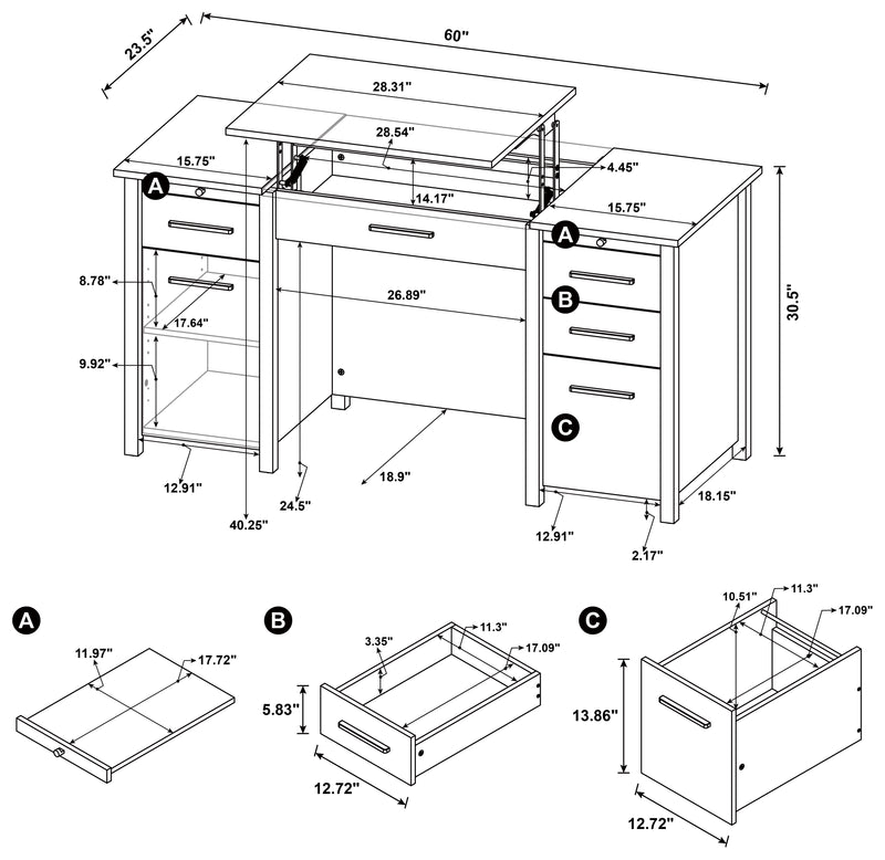 Dylan Computer Desk