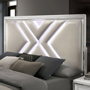 Emmeline 4 & 5 Piece Queen Bedroom Set Gray & White