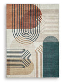 Farrendale Washable Area Rug