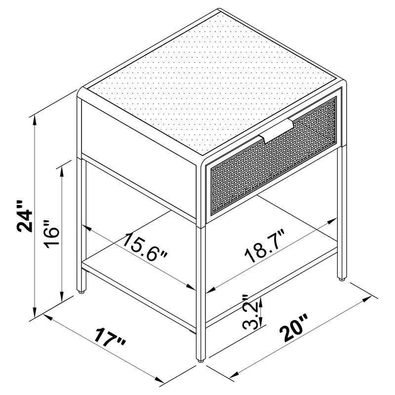 Amherst End & Side Table