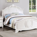 ALECIA Twin & Full Bed, White