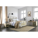 Haldus Cal.King, E.King, & Twin Bed White, Ivory, & Red