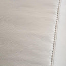 Bienne Recliner Chair White & Black