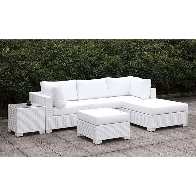 Somani Small L-Sectional W/ RIGHT Chaise + Ottoman image