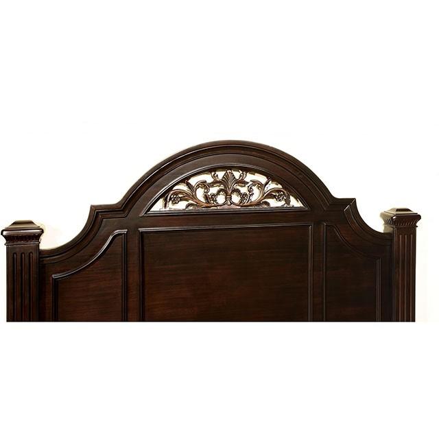 Syracuse Dark Walnut E.King Bed