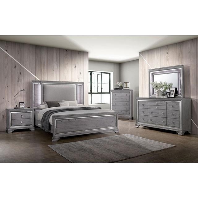 Alanis Light Gray Dresser