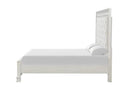 Stella Mia 4 Pc 5 Pc Queen Bedroom Set White & White