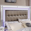 Brachium Queen Bedroom Set Silver