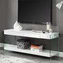 Sabugal White 70" TV Stand
