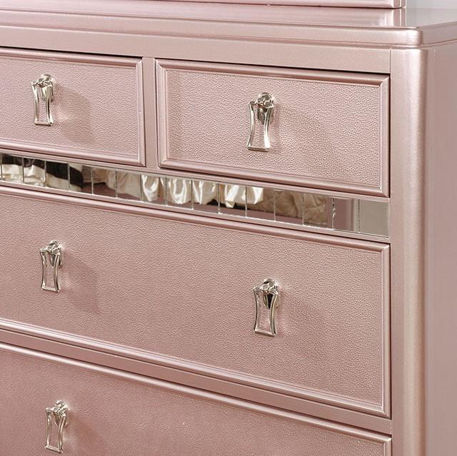 Ariston Rose Gold Dresser