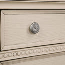 Pamphilos 4 & 5 Piece Queen Bedroom Set Gray & White