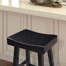 Biasca 29" Stool (2/CTN) White, Brown, & Black