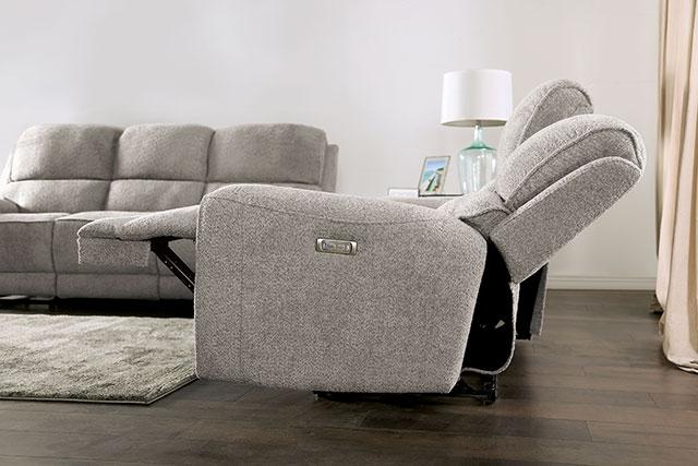 MORCOTE Power Sofa, Light Gray