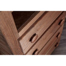 Lea Mahogany Media Chest