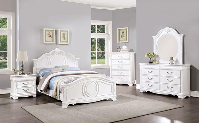 ALECIA Dresser, White