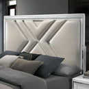 Emmeline 4 & 5 Piece Queen Bedroom Set Gray & White