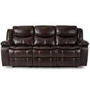 Bastrop Double Reclining Sofa in Brown 8230BRW-3