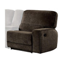 Shreveport Right Side Reclining Chair in Brown 8238-RR