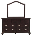Marston Mirror in Dark Cherry 2615DC-6