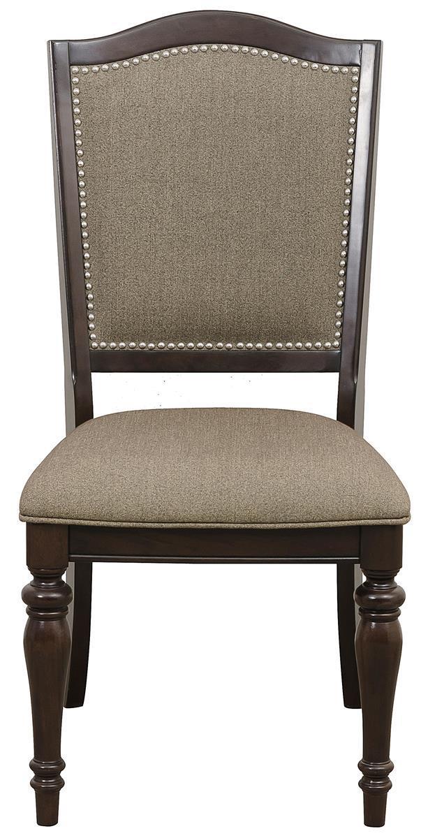 Homelegance Marston Side Chair in Dark Cherry (Set of 2)