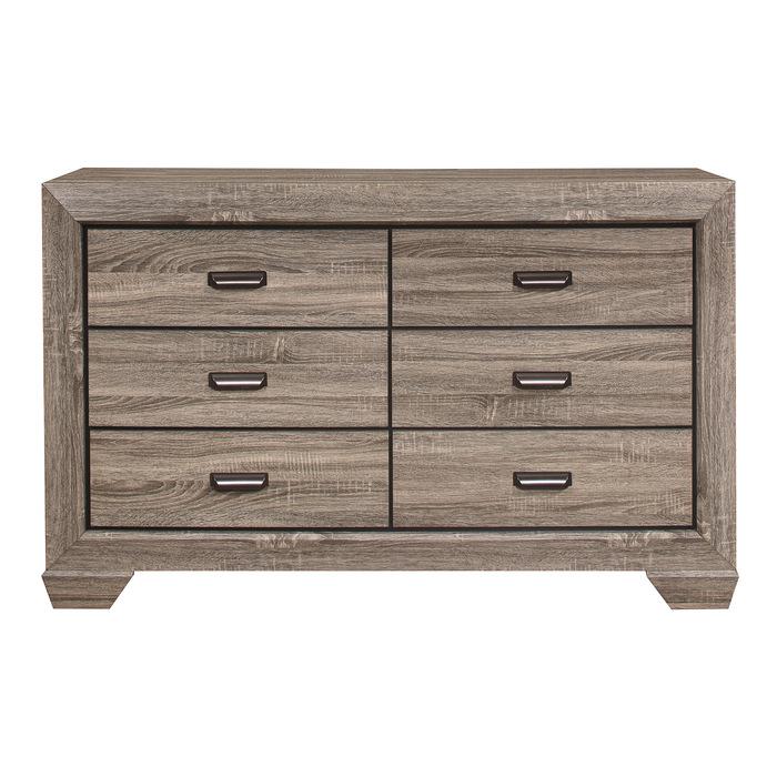 Homelegance Beechnut 6 Drawer Dresser in Natural 1904-5 image