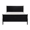 Mayville Full Sleigh Bed in Black