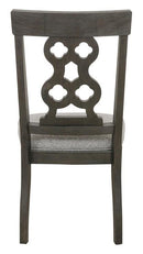 Arasina Side Chair in Dark Pewter (Set of 2)