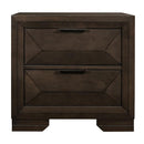 Chesky Nightstand in Warm Espresso 1753-4
